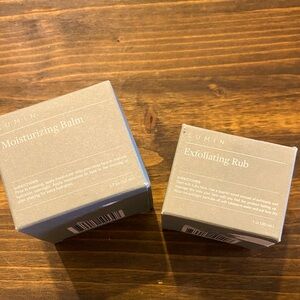 Lumin face care- exfoliation and moisturizer